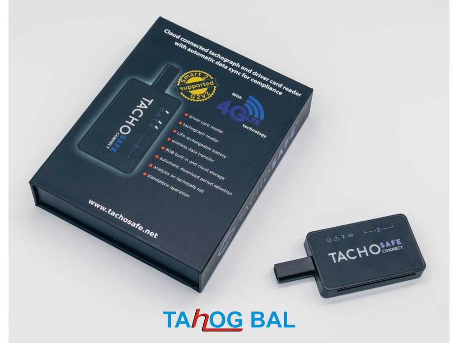 TachoSafe Connect-Cititor wireless pentru tahograf și card șofer