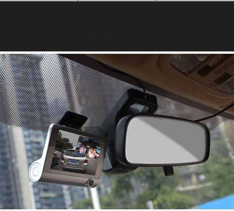 Видеорегистратор с 3 камери