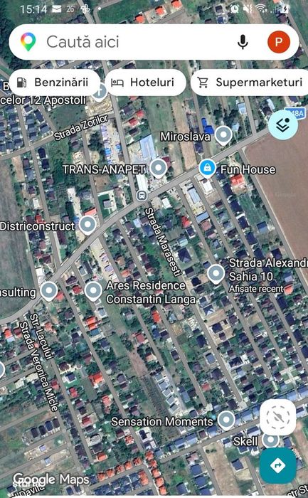 MIROSLAVA – IASI- Teren intravilan intre case cu utilitati langa teren
