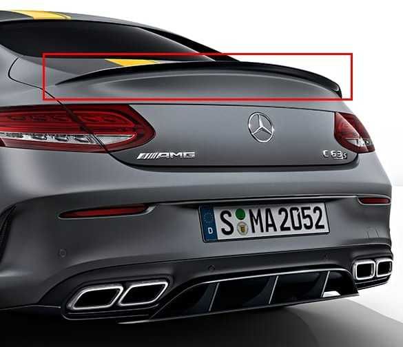 Амг лип спойлер за багажник мерцедес ц205 ц класа купе / mercedes c205 amg spoiler c class coupe / добавка
