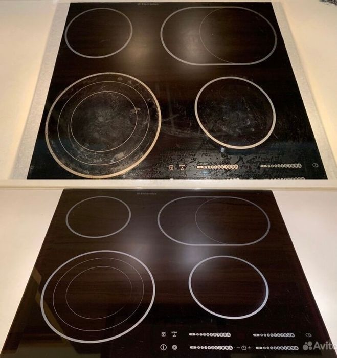 Полировка варочных плит