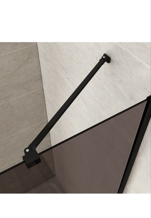 Pravan sticla dus walk-in