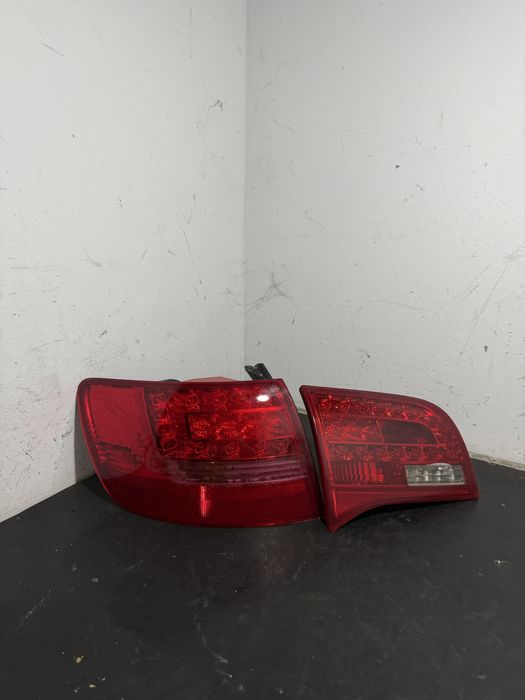 Stop stanga led Audi A6 C6 Break facelift stop stanga haion portbagaj Led Audi A6 C6 Break Stop dreapta spate Led Audi A6 C6 break facelift led