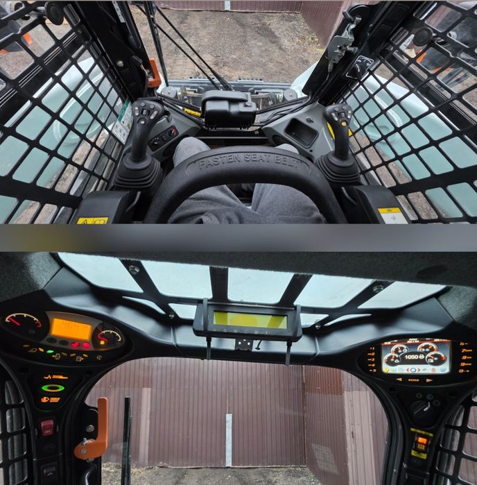 Cabină clima ușă miniincarcator Bobcat T590 mini încărcător