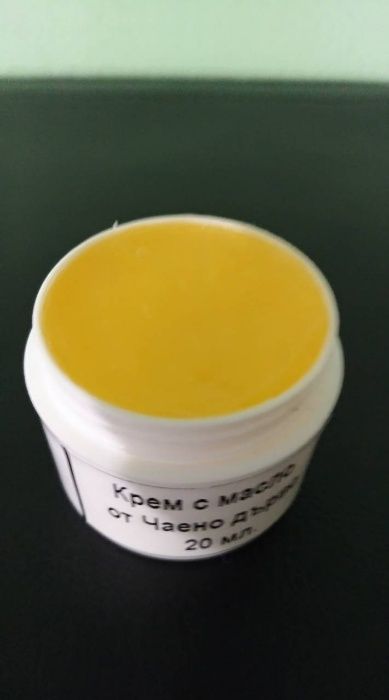 ЧАЕВЕЦ - Крем с масло от чаено дърво - За всякакъв вид кожни проблеми