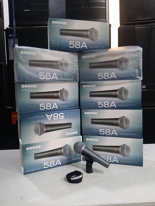 Микрофон sennheiser e845s  Shure  beta58 sm58