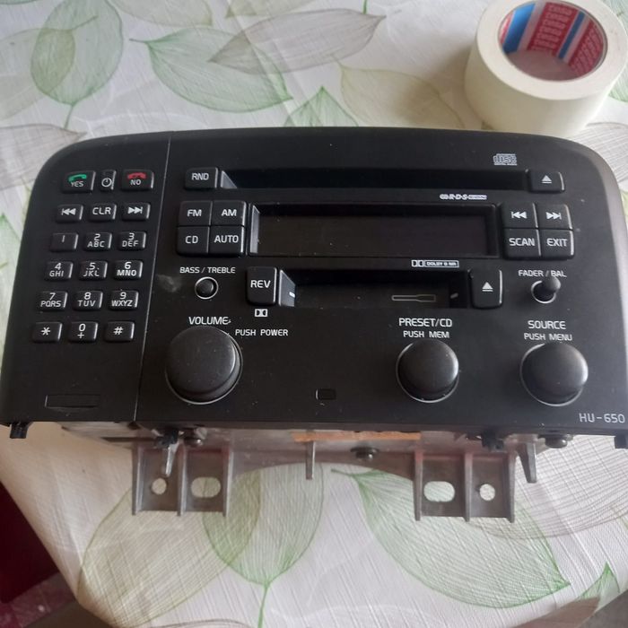 Radio casetofon Volvo original