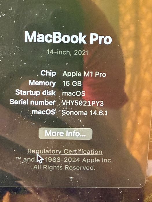 Macbook Pro 14’  1TB, 2022 като нов