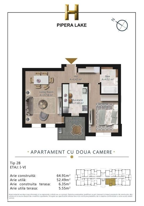 Apartament superb | Parcare | H Pipera Lake