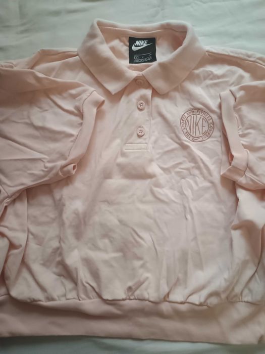 оригинална дамска блузка nike бледо розово