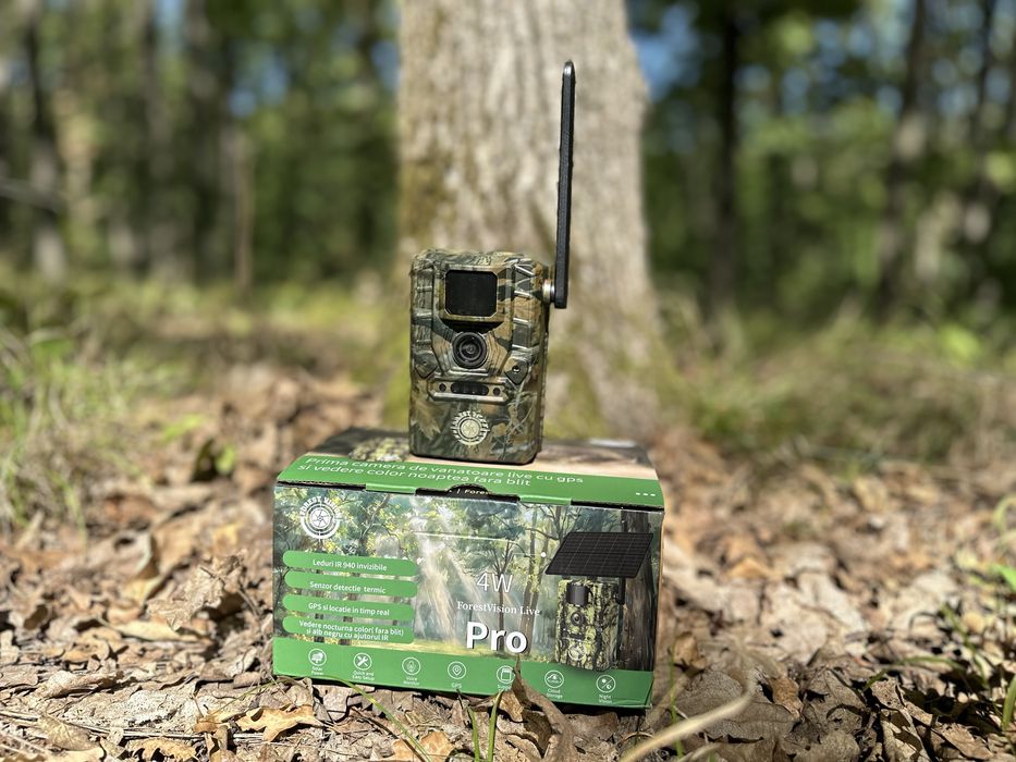 Camera vanatoare Forestvision Live Pro cu GPS live ,4G, 4K