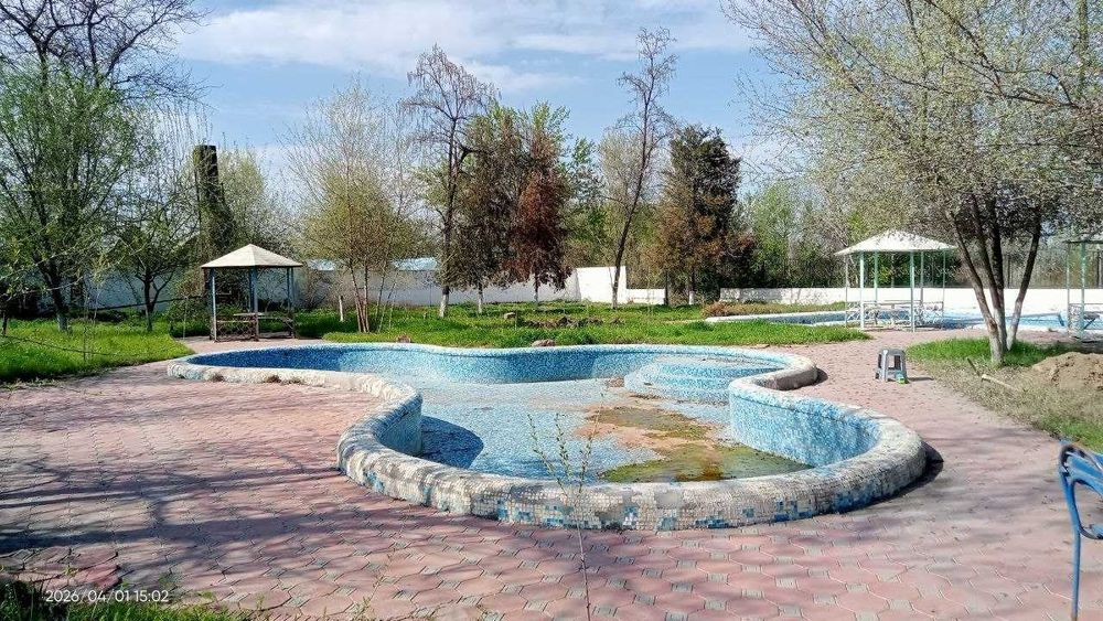 Готовая база отдыха в Сырдарье, 1 га,