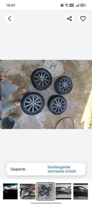 Spark sotiladi qora 1.25mtr