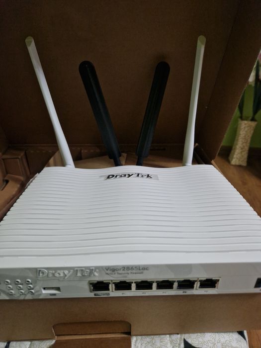 DrayTek Vigor2865Lac LTE Series 4G LTE & VDSL2 35b VPN Firewall Router