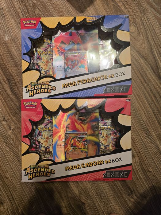 Set pokemon ascended heroes Emboar/Feraligatr - original