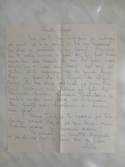 Scrisoare Personală Față-Vers
