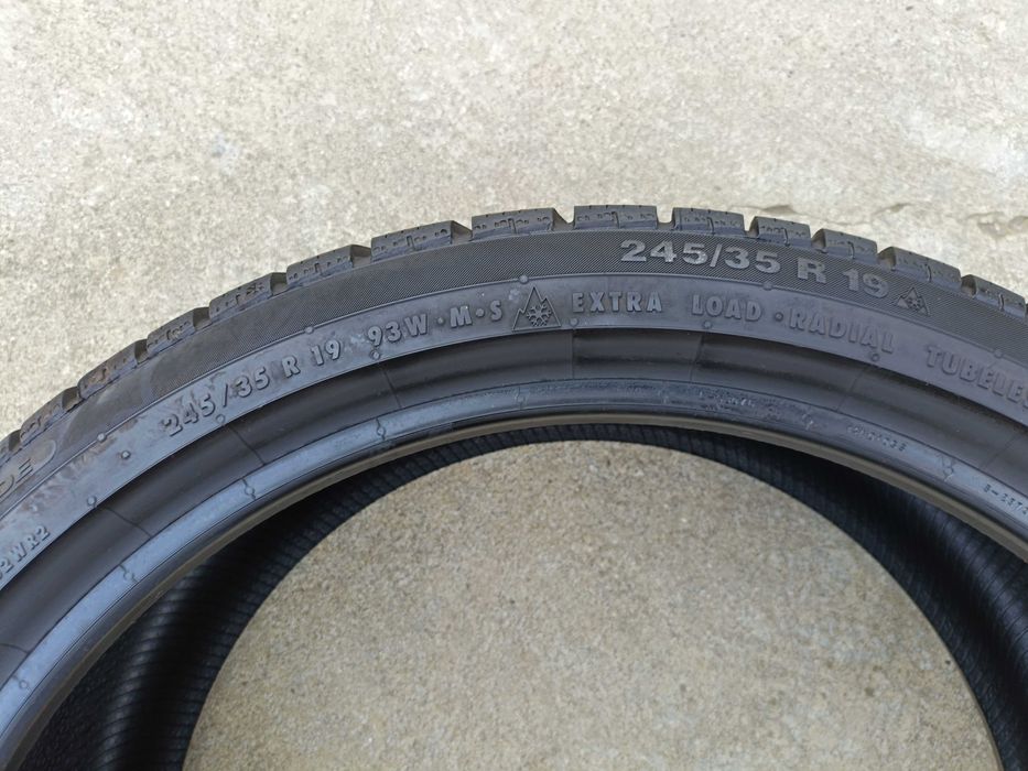 O anvelopa iarna 245 35 19 continental wintercontact TS 830P 7,5 mm