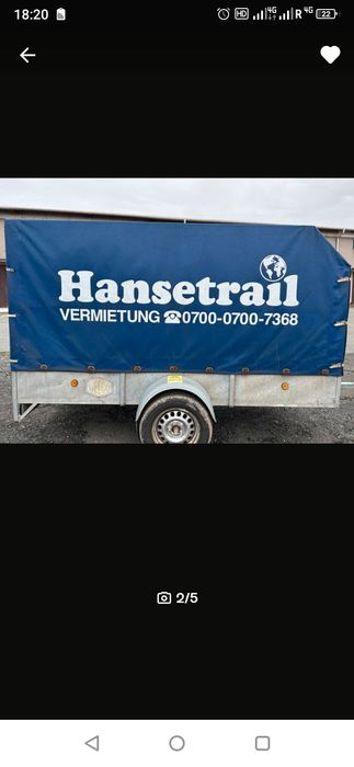 Продавам ремарке.