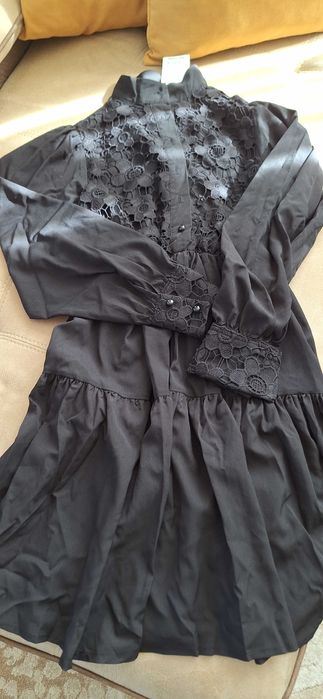 Нова черна рокля. С етикет. Размер 36/S.