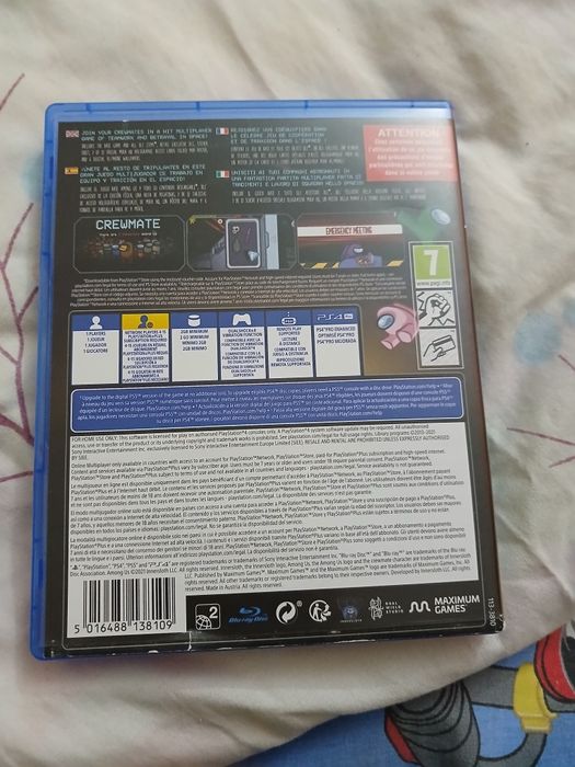 Amongus za playstation 4