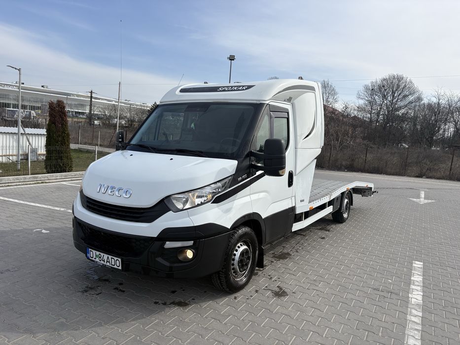 Autoplatforma Iveco 35s18-2019-454000 km