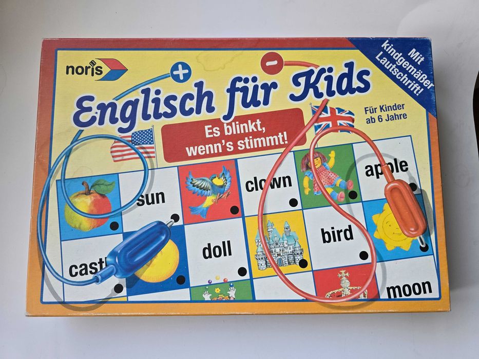 Engleza pentru copii prin joc electronic din germana in engleza