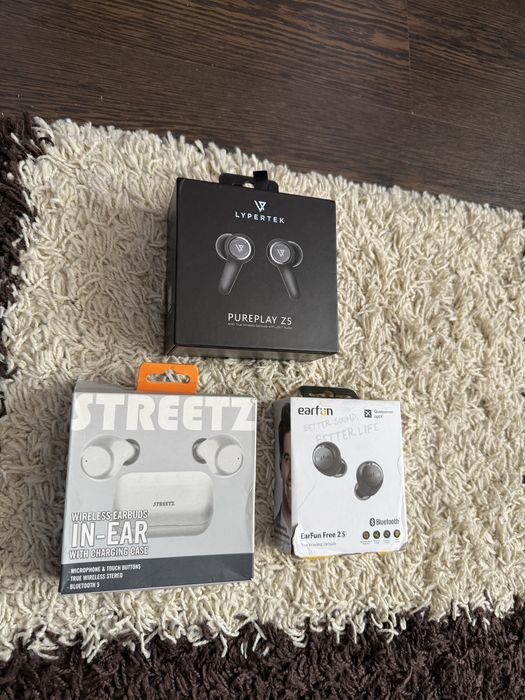 Casti wireless Lypertek Pureplay Z5/EarFun Free 2S/Streetz TWS-111