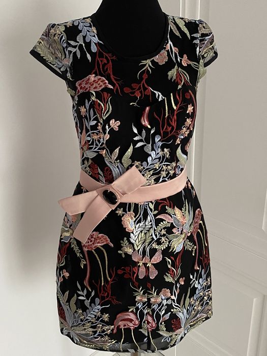 Rochie de zi, din dantelă