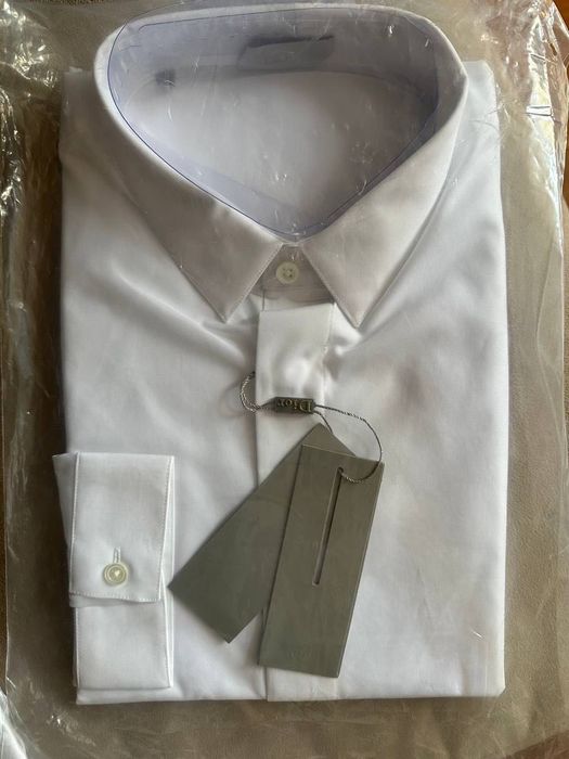 Zegna, Dior мужские белые рубашки