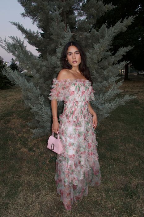 Миди рокля Rosa Belle последен Л