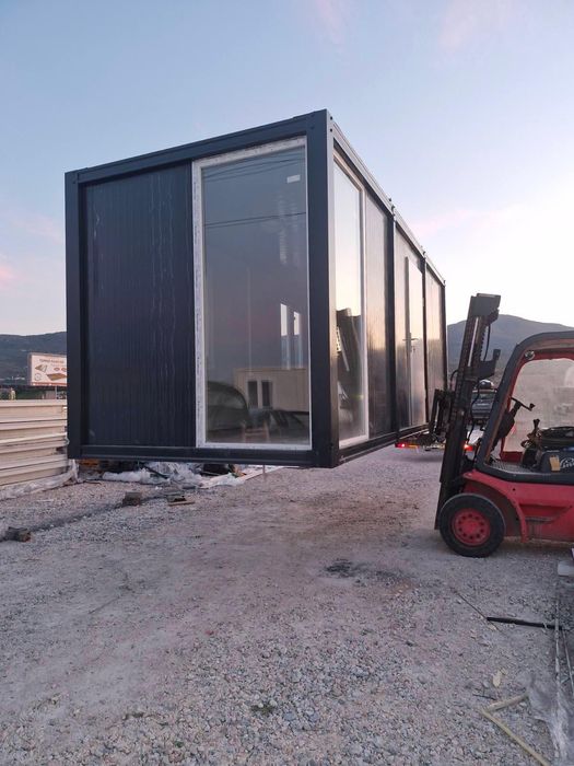 Градинска къща Сглобяем фургон Контейнер за живеене Наличности