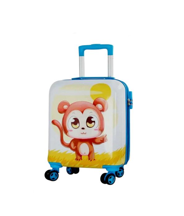 Комплект детски куфари Mercado Trade, Маймунка, Различни размери