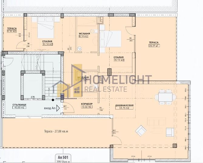 Продава се Тристаен апартамент в София, Дианабад - 220 кв.м за 1659 €/кв.м - Снимка #2