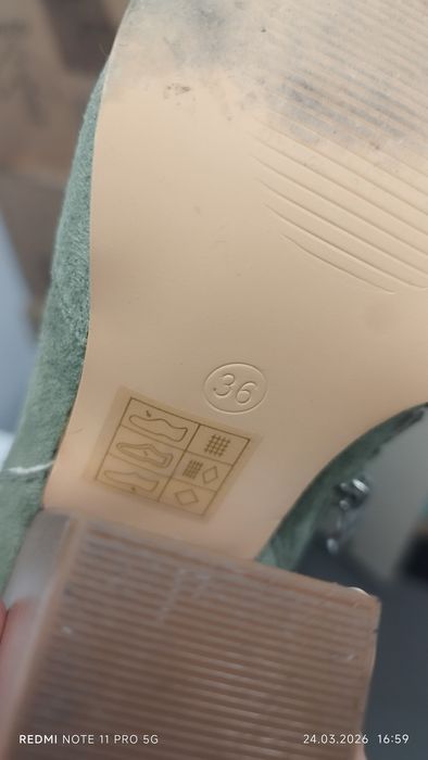 Botine/Ciocate Kaki -36