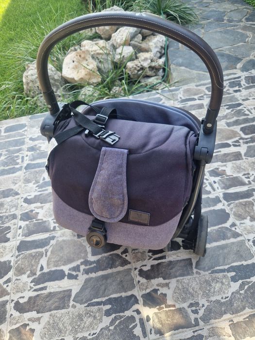 Лятна количка Cangaroo - Easy fold, сивa