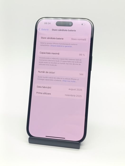 iPhone 15 - 128Gb Black - Baterie  99% + Garantie