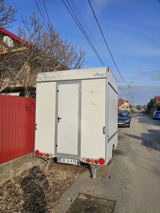 Tomplan TH 251 Tomplan Food Trailer Remorca comerciala inmatriculata