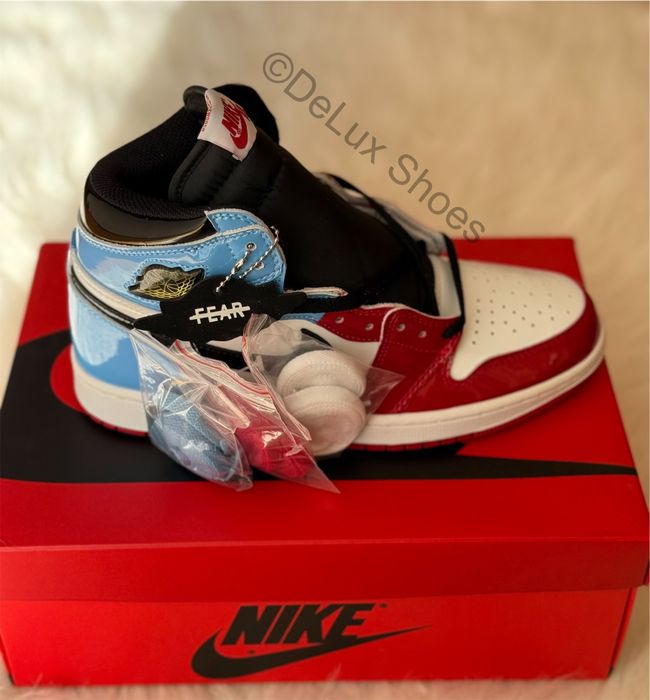 Air Jordan 1 Retro High Fearless UNC Full Box Verificare Colet 35,5-45