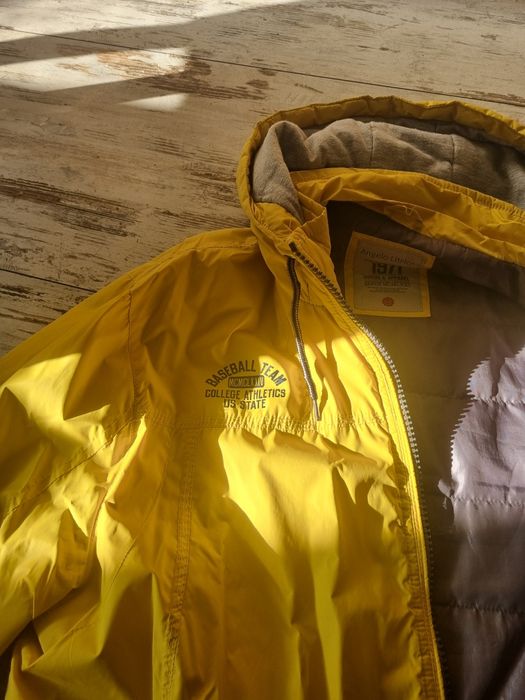 Мъжко късо жълто яке