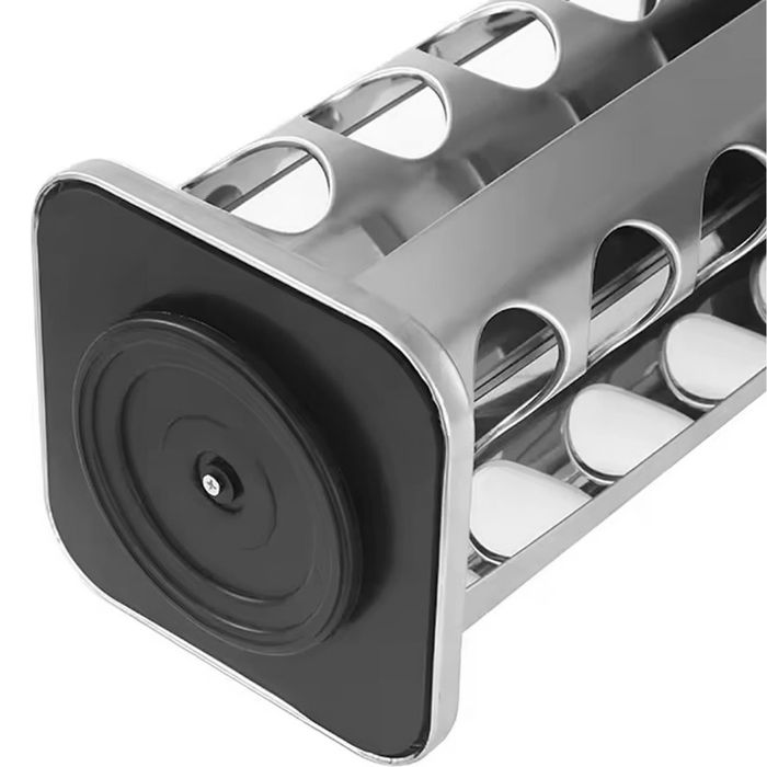 Въртящ се органайзер за подправки Cheffinger -С 16 бурканчета от неръ