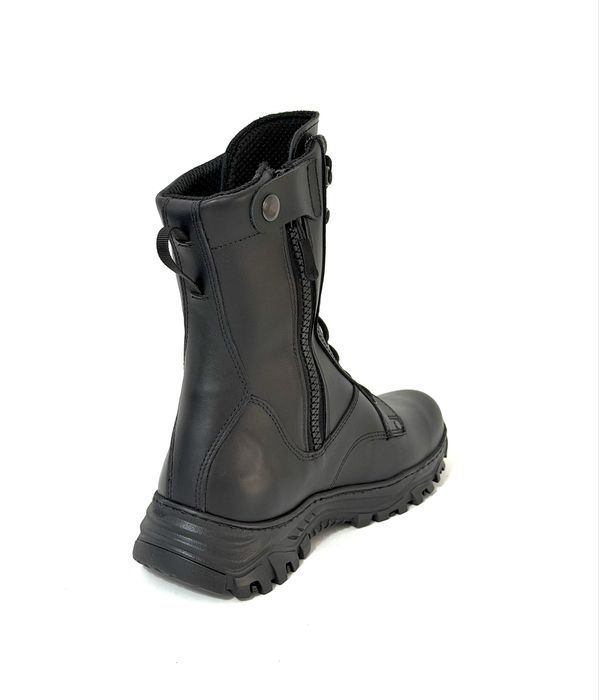 Bocanci militari tactici din piele cu fermoar-producator