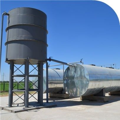 Очистные сооружения ЛОС , АНБР , МБР и КНС.