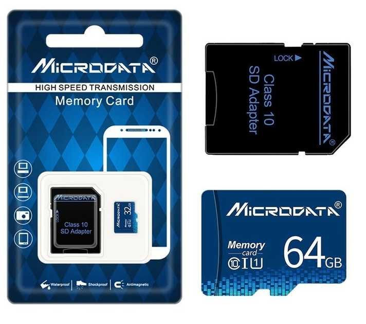 Micro sd флешка kodak, microdata 64 10 class