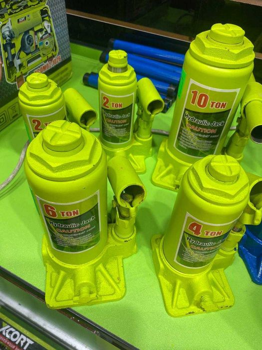 Домкрат бутылочный грузоподъемностью 50, 100 тонн