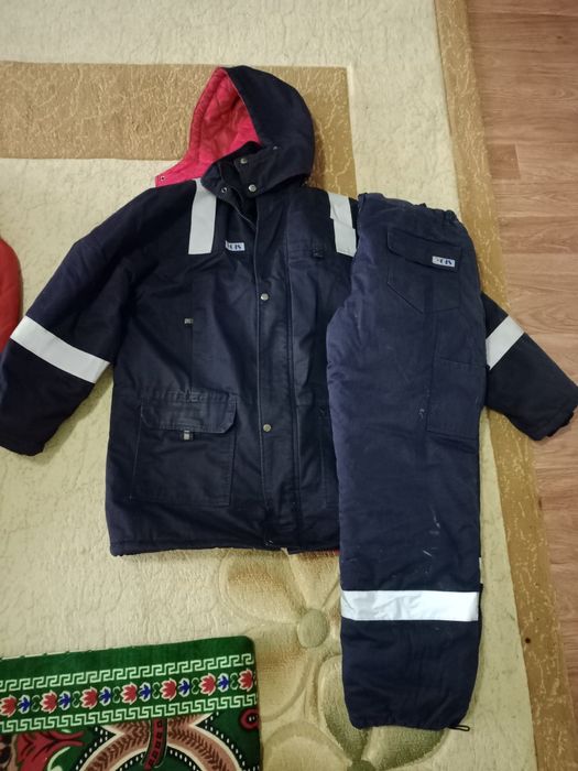 Бушлат шалбарымен  зимний