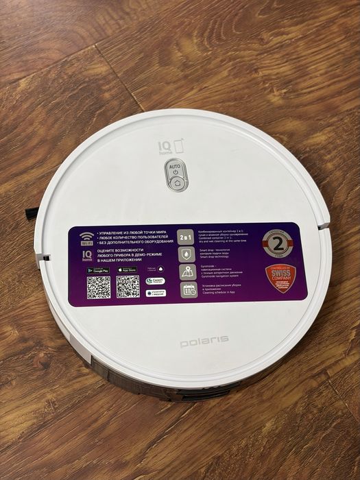 Умный робот пылесос Polaris IQ Home