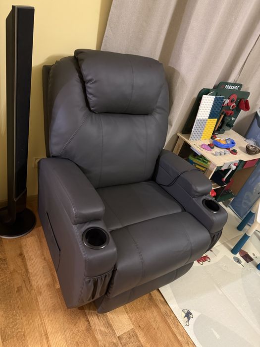 Масажиращ фотьойл с подгрев