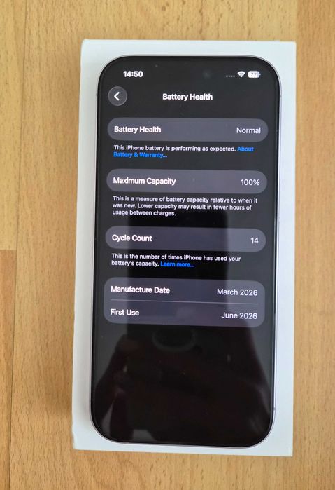 Iphone 17 256GB Lavender Гаранция