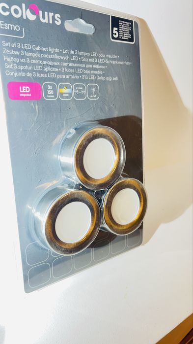 Spoturi LED Noi 3 bucati pentru mobilier-casa 150lumeni fiecare
