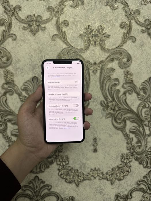 Iphone 11 pro max kar dak 85% radnoy